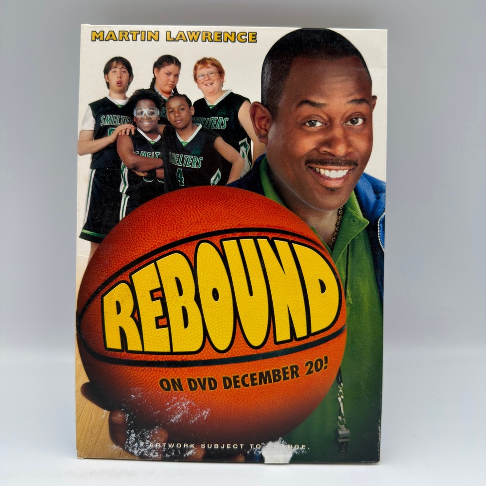 Rebound DVD 2005 Martin Lawrence Special Screening Copy‎ Promo Screener Rare